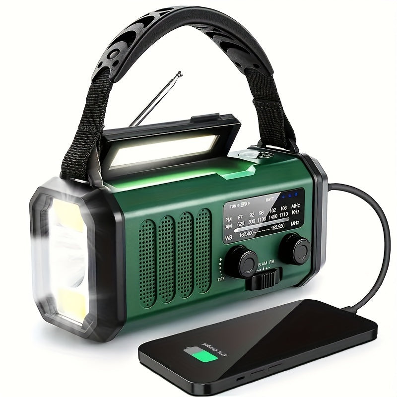SurvivorPower - Radio d'urgence multifonction résistante