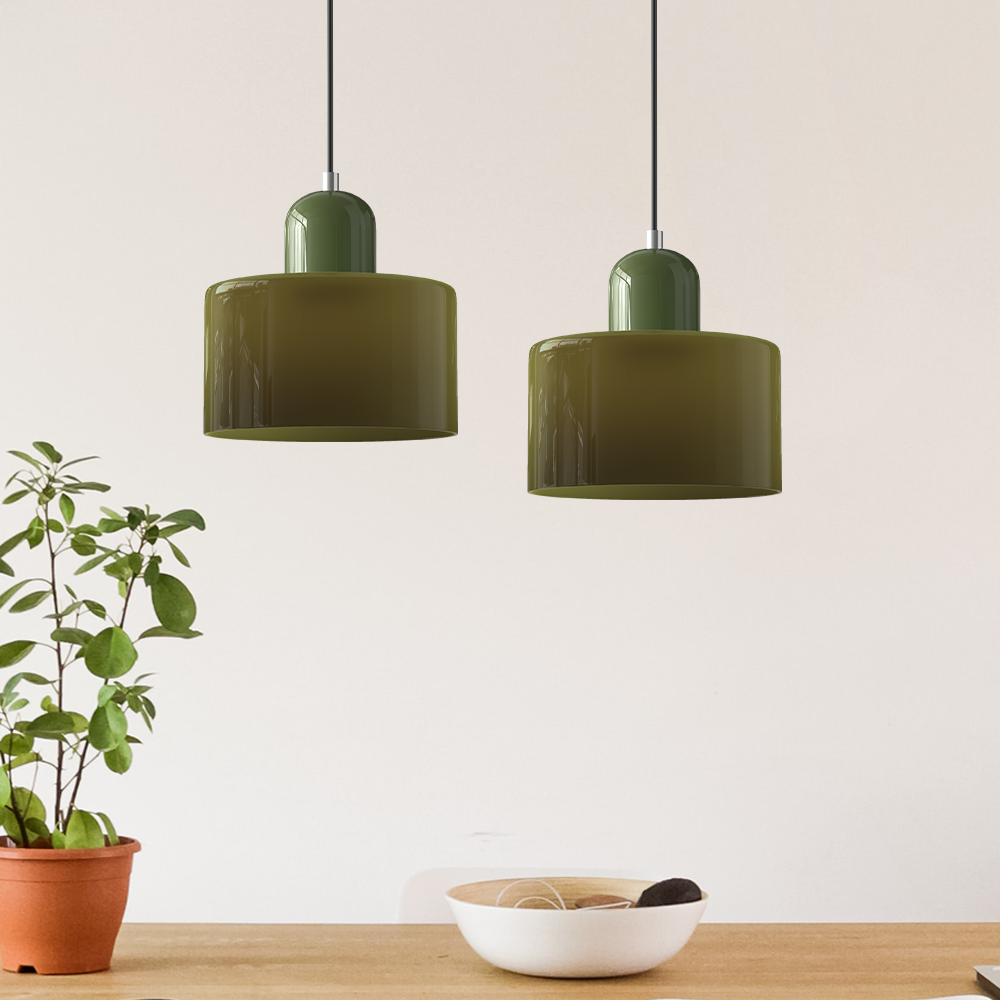Créavia – Suspension en Verre Créatif Bauhaus | Élégance et Design pour un Intérieur Raffiné