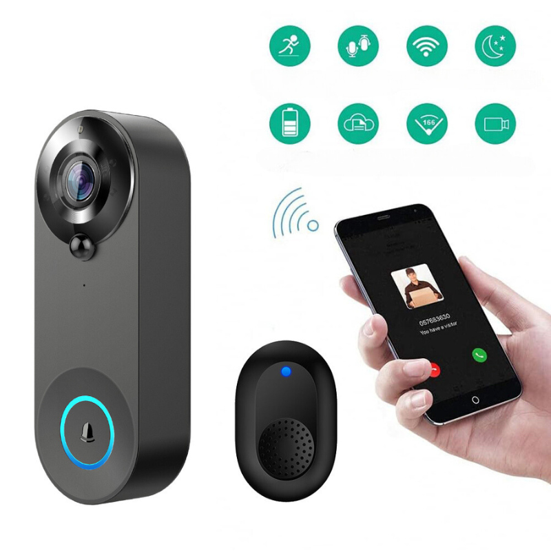 SecuriCam - Sonnette Vidéo Connectée avec Sécurité HD