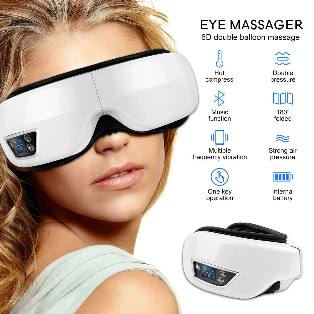 EyeGlow - Massage Oculaire 6D Intelligent Airbag