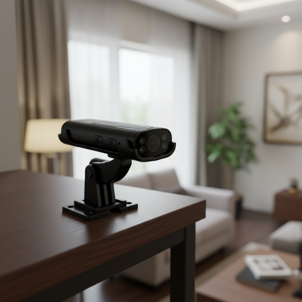 Mini Caméra Espion WLAN avec Vision Nocturne & Détection de Mouvement | Surveillance Discrète pour Sécurité à Domicile 0