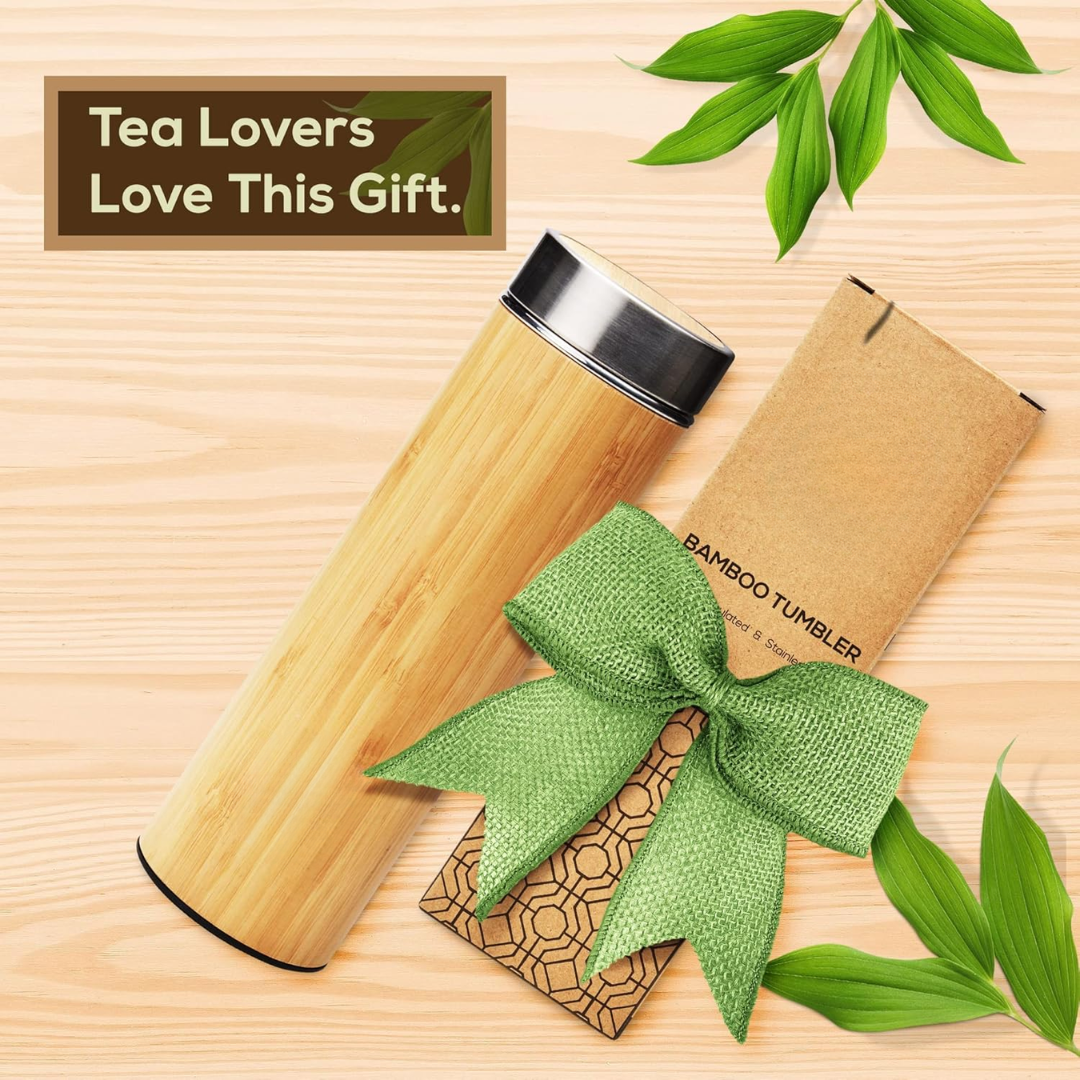 TeaFusion - Gourde Thé Bambou Luxueuse 500ml