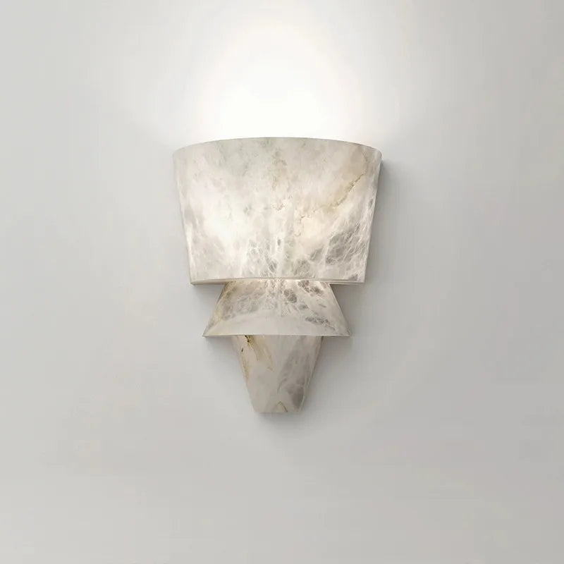 Éclairage Moderne | Applique Murale Design en Marbre Naturel ? Éclairage LED Économique pour Salon et Chambre 0