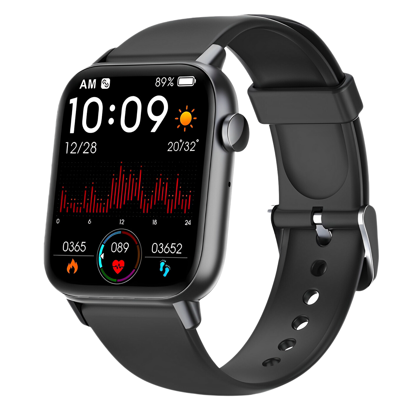 HealthGuard Pro | Suivi Intelligent de la Santé avec Analyse Complète | Montre Connectée pour Vitalité et Commodité 0