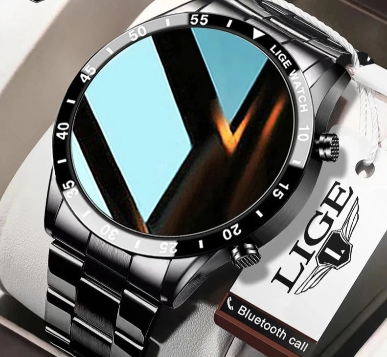LuxeFit | Montre Intelligente Multifonction avec Suivi de Santé | Design Élégant pour Performance et Style 1