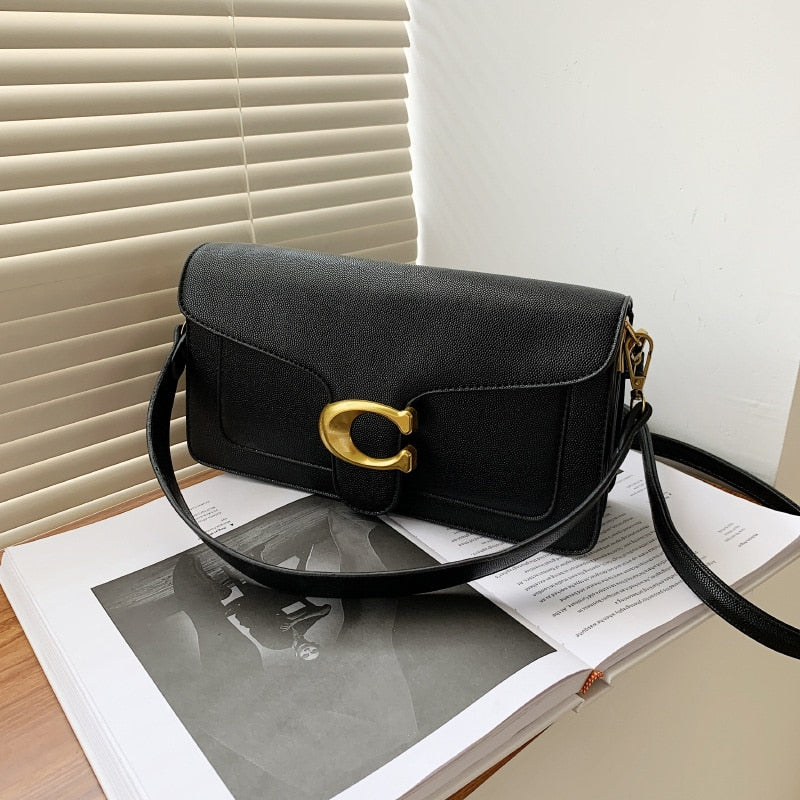 EleganceTote Bag – Sac Bandoulière Vegan Cuir Durable