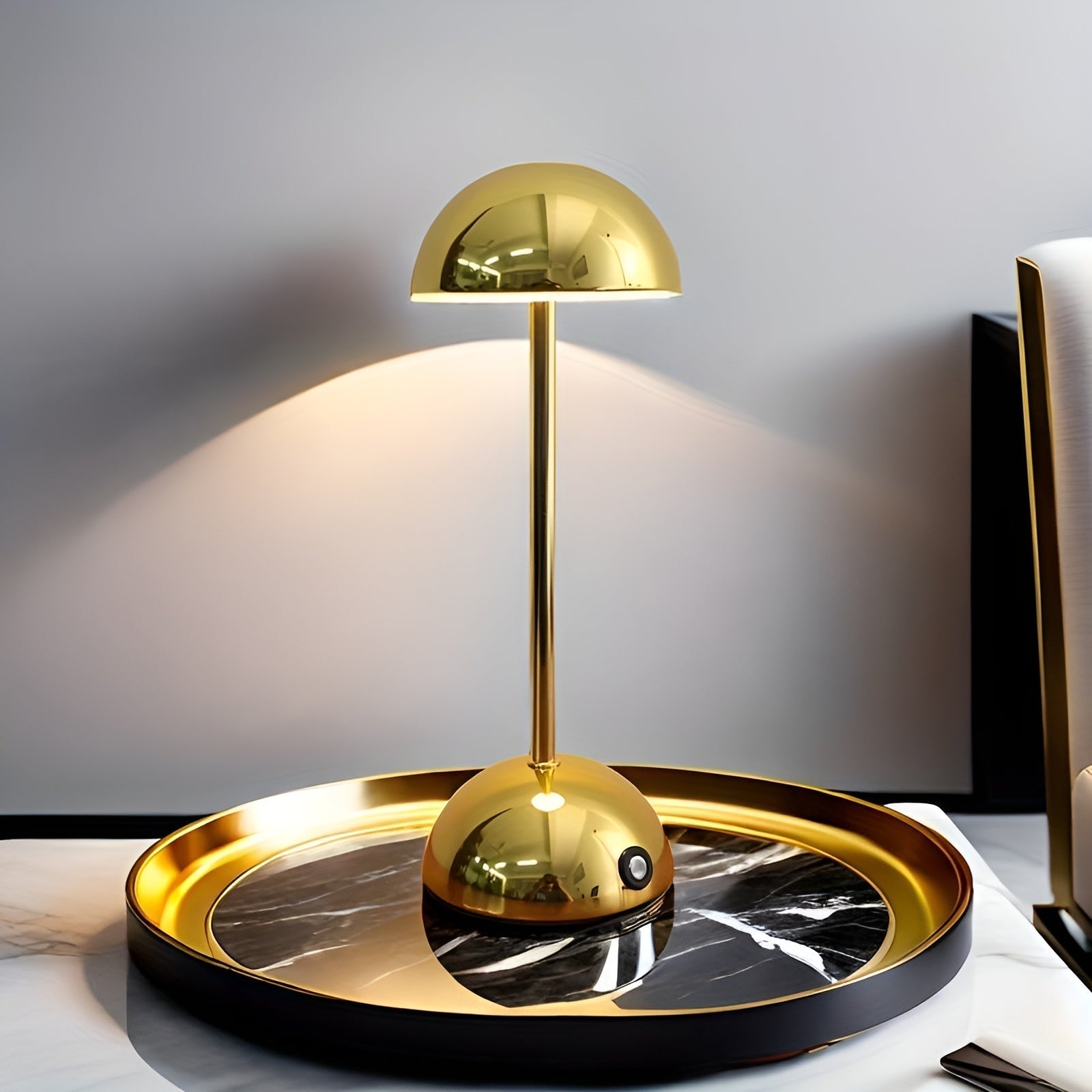 Véla – Lampe de Table Minimaliste avec Commande Tactile