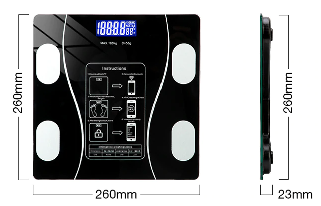 Fitscale™ - Analyse Corporelle Intelligente en 1 Geste
